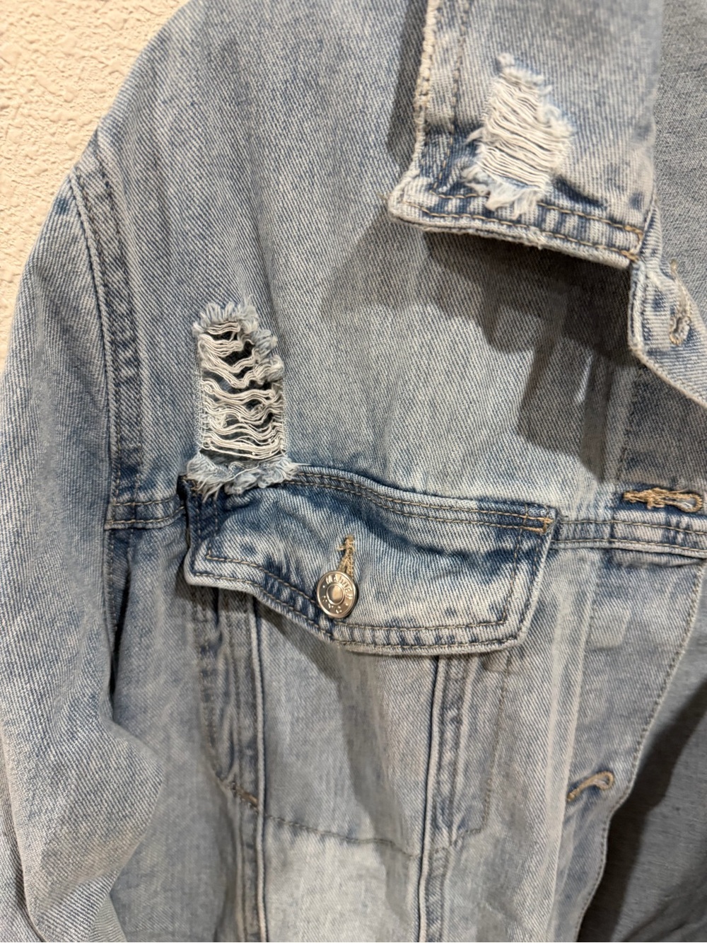 Oversized Jean jacket - Picture 5 of 5